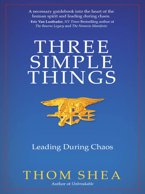 Title details for Three Simple Things by Thom Shea - Available